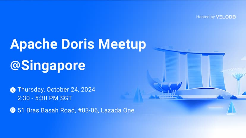 Apache Doris Meetup @Singapore