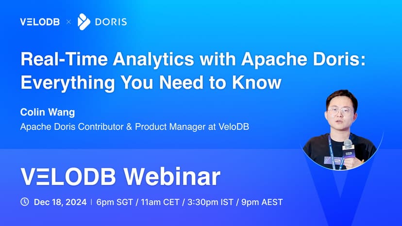 Real-Time Analytics with Apache Doris: Everything You Need to Know